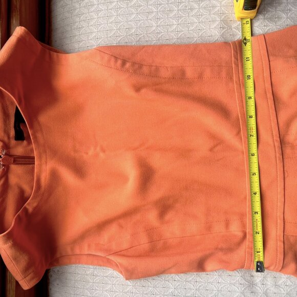 Tangerine Dreamsicle Summer Dress (BCBG Max Azria) - Picture 16 of 16